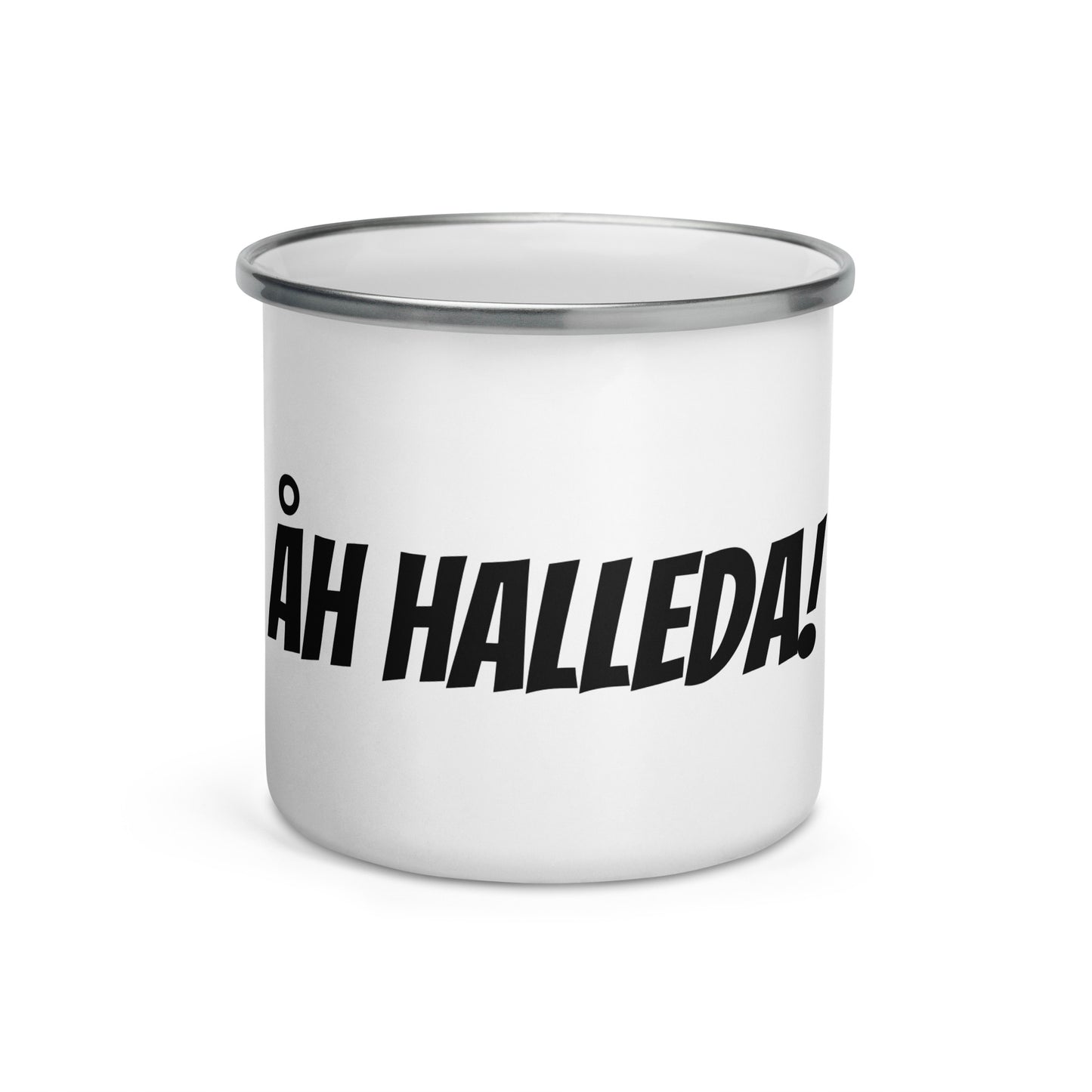 Åh halleda! - Emaljmugg